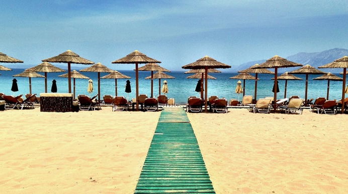 Sabbia Παραλία Αλυκές Χαλκίδα