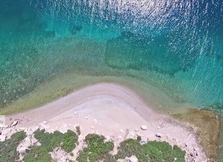 Το Εγγλεζονήσι στη Δροσιά Χαλκίδας απο drone