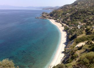 Παραλία Κορασίδα, Εύβοιας