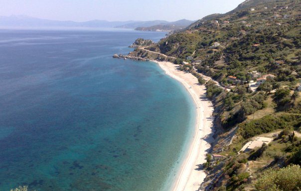 Παραλία Κορασίδα, Εύβοιας