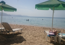 Ιπποκαμπάκι Beach bar Παραλία Αλυκές Δροσιά Χαλκίδα