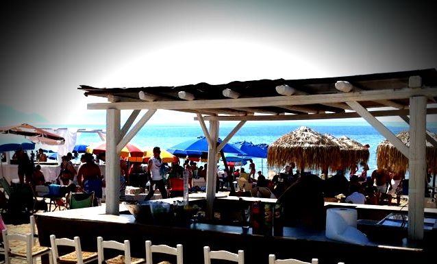 Παραλία Ιππόκαμπος Beach Bar Αλυκές Δροσιάς Χαλκίδα