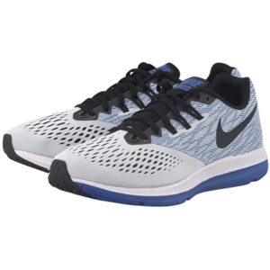 Nike - Nike Air Zoom Winflo 4 Running 898466-010 - ΓΚΡΙ/ΜΠΛΕ