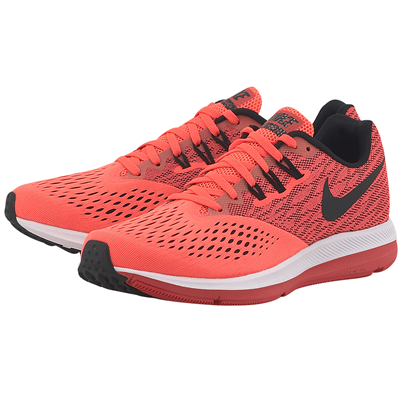 Nike - Nike Air Zoom Winflo 4 Running 898466-800 - ΠΟΡΤΟΚΑΛΙ