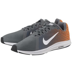 Nike - Nike Downshifter 8 Running 908984-003 - ΓΚΡΙ/ΠΟΡΤΟΚΑΛΙ