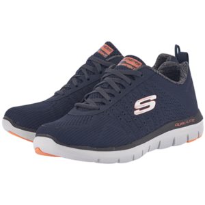 Skechers - Skechers Lightweight Engineered Mesh Jo 52185DKNV - ΜΠΛΕ ΣΚΟΥΡΟ