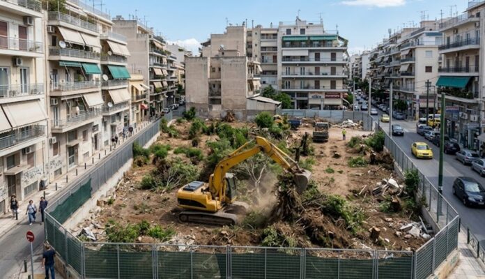 apopsilosi_xalkida χαλκίδα αποψηλωση οικοπεδου