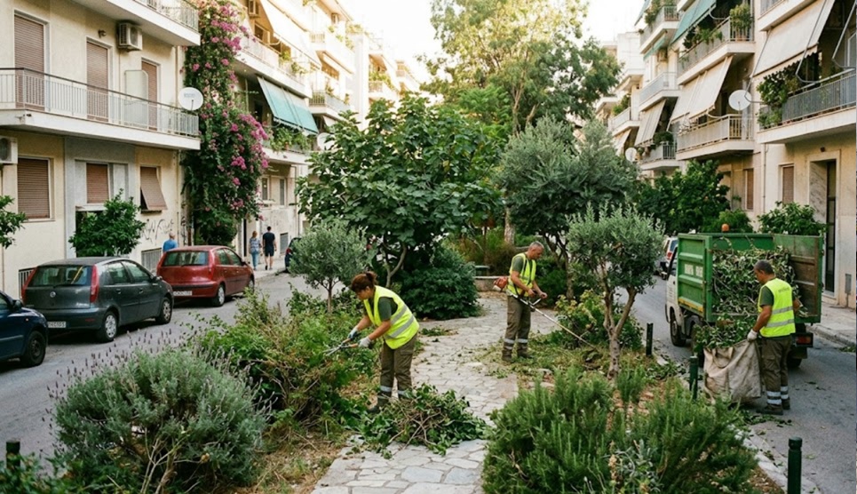 Χαλκίδα καθαρισμός οικοπέδου