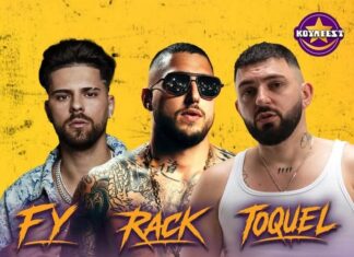 Κουλ φεστ 2026, το απόλυτο rap event του καλοκαιριού στη Χαλκίδα: FY, Rack και Toquel έρχονται να «γκρεμίσουν» το Δημοτικό Στάδιο
